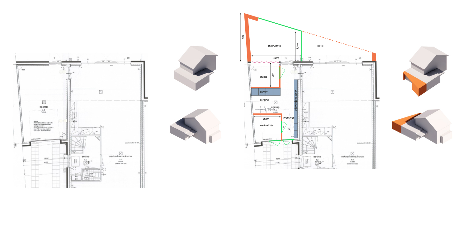 transformatie modern hout